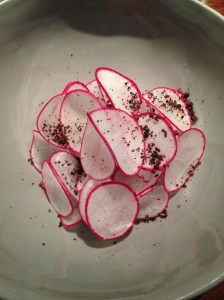beef radish, fermented black bean