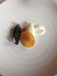 Beluga Caviar and Baked Potato Ice Cream