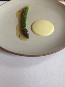Asparagus - Braised with Potato and Black Truffle