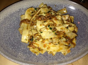 Pappardelle with sugo di carne