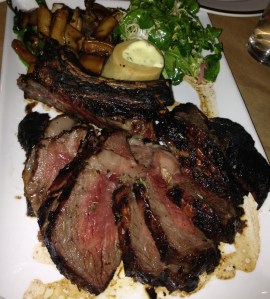 40oz ribeye with bone marrow béarnaise 