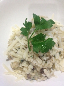 My signature - mushroom risotto
