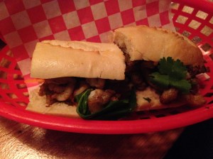 Squid bahn mi