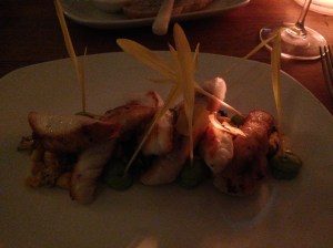 John dory, corn, smoked avocado & verjuice