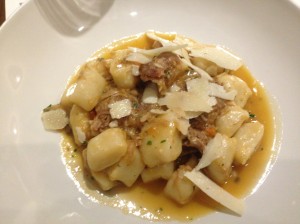 Gnocchi di patate – braised duck, porcini mushroom & pecorino pepato