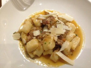 Gnocchi di patate – braised duck, porcini mushroom & pecorino pepato