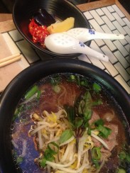 Traditional beef pho