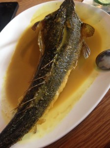 Whole vadouvan roasted flathead