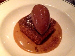 Chocolate ice cream sandwich, butterscotch