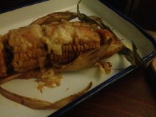 Roasted Corn w Parmesan & Chipotle Mayonnaise